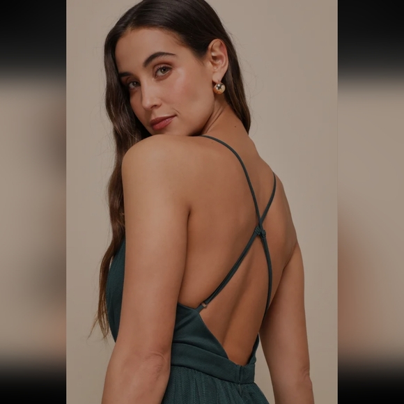 Lulus Tulle Maxi Dress - Picture 4 of 16